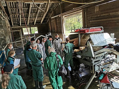 RS-Q en action à l'atelier de soins des sabots à Brandebourg